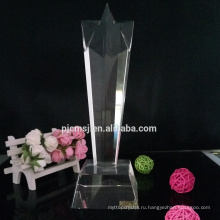 Хорошее качество кристалл трофей сувенир вытравленным логосом Дубайского рынка лучший продавец